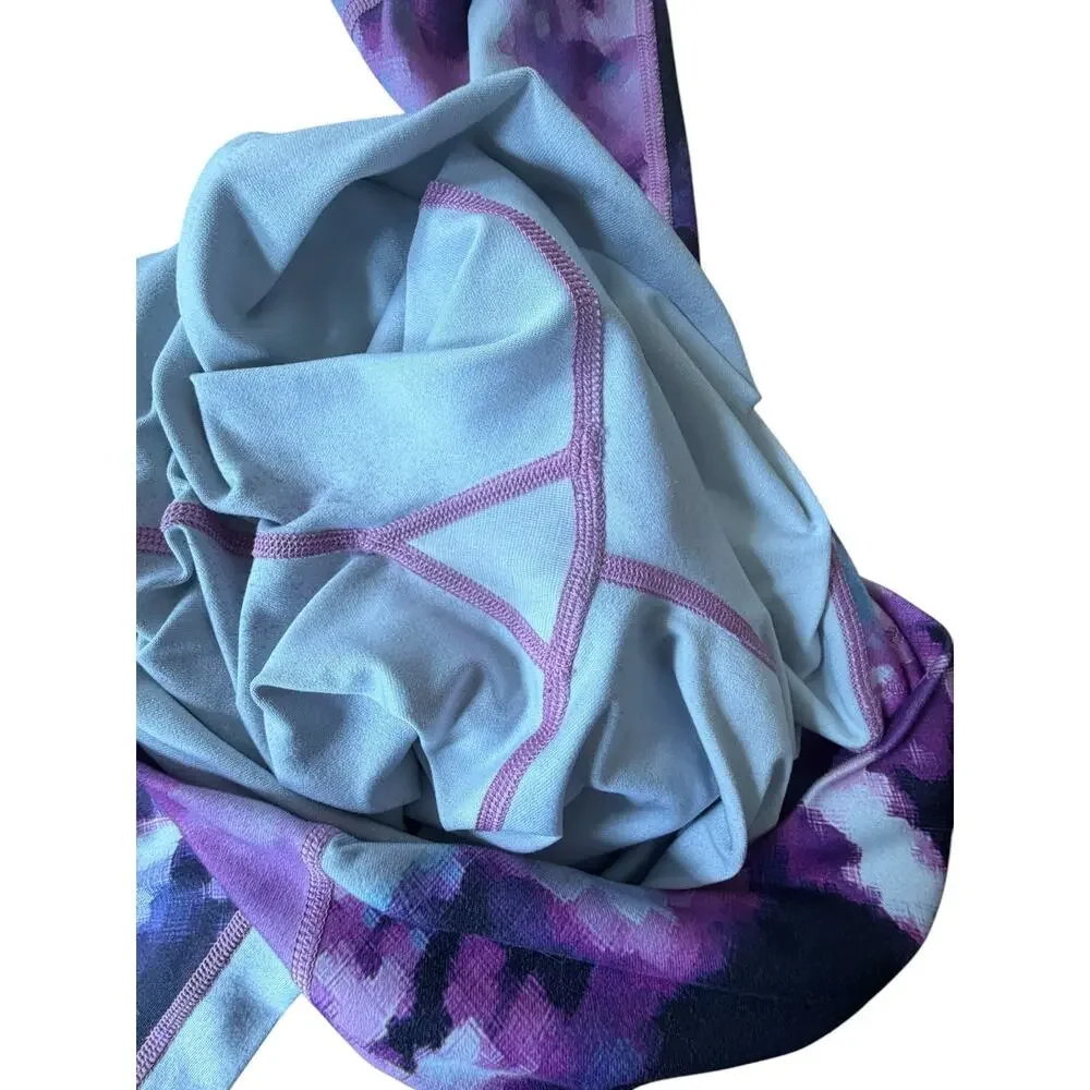 Lululemon High-Rise Leggings - Purple Blue Galaxy / Cosmic Print - Size 8